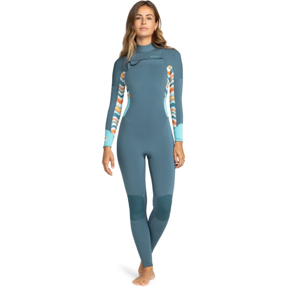 Roxy Womens Swell Series 5/4/3mm Chest Zip Wetsuit Starglazer