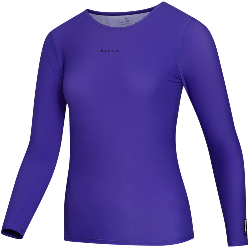 Mystic Womens Star Long Sleeve Rash Vest Purple