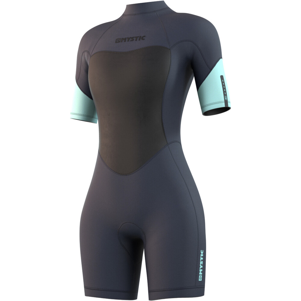 Mystic Womens Brand 3/2mm Back Zip Shorty