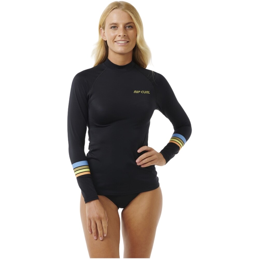 Rip Curl Womens Tide Revival UPF Long Sleeve Rash Vest