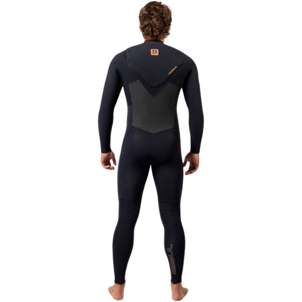 GUL Mens Viper 5/4mm Yamamoto Chest Zip Wetsuit