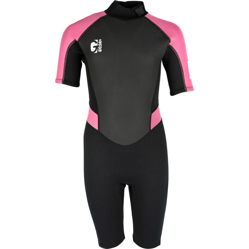 GUL Junior G-Force 3mm Back Zip Shorty Wetsuit