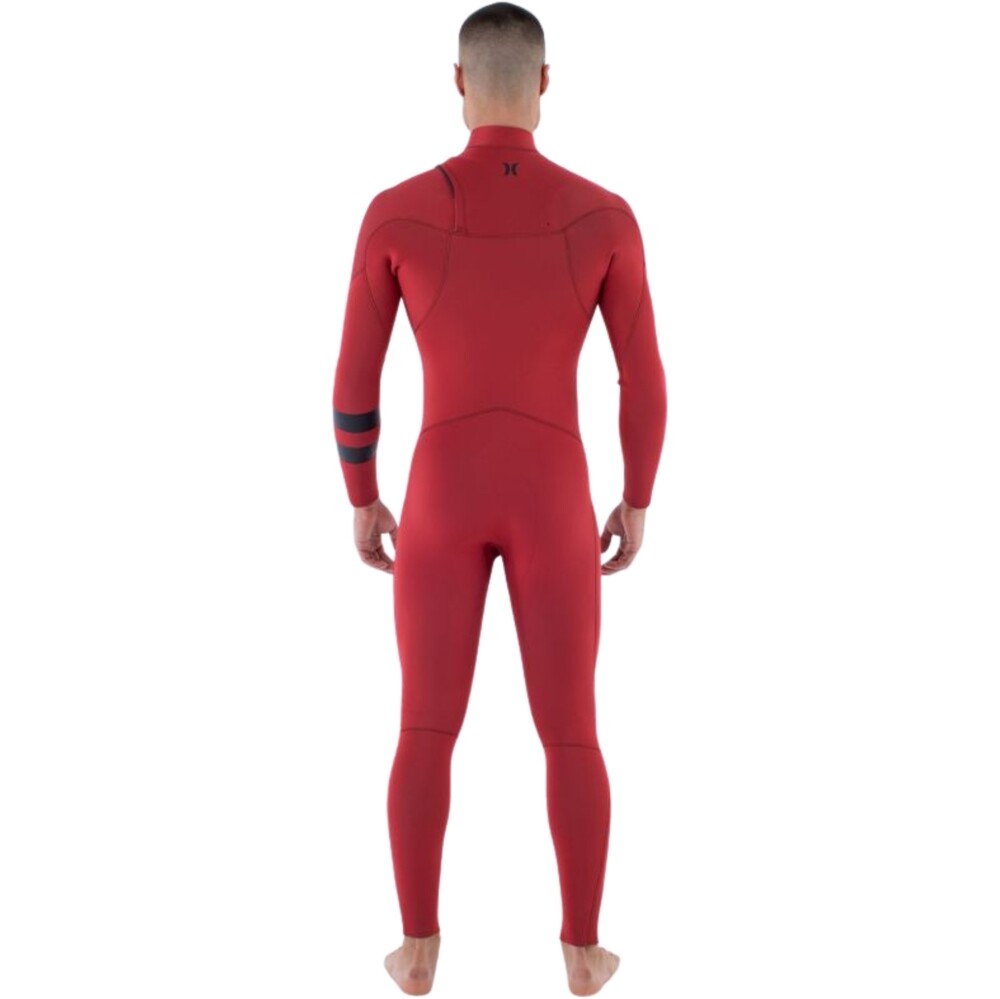 Hurley Mens Air 4/3mm Chest Zip Wetsuit