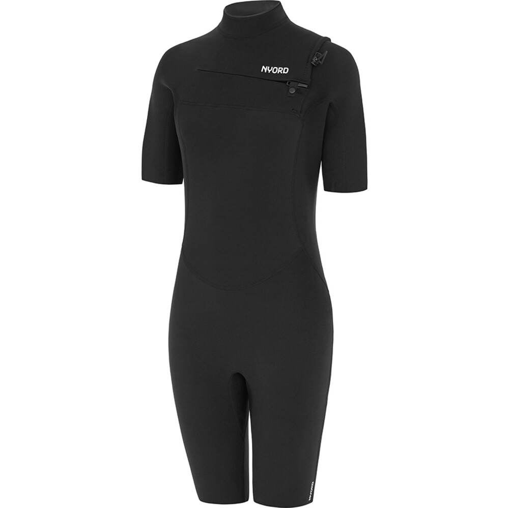 Nyord Womens Tempus 2/2mm Chest Zip Shorty Wetsuit