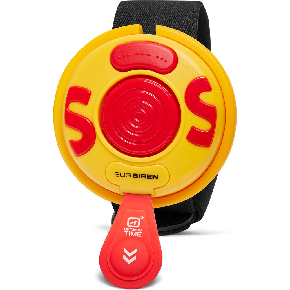 Optimum Time SOS Safety Siren Red/Yellow