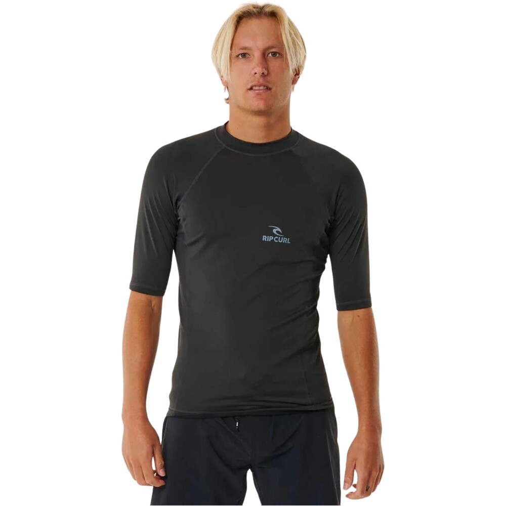 Rip Curl Mens Stack UPF Perf Short Sleeve Rash Vest