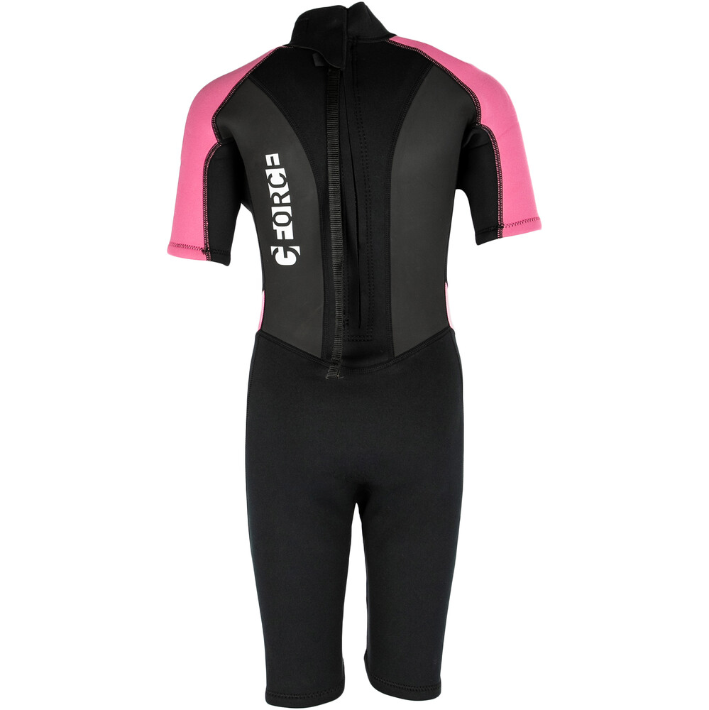 GUL Junior G-Force 3mm Back Zip Shorty Wetsuit