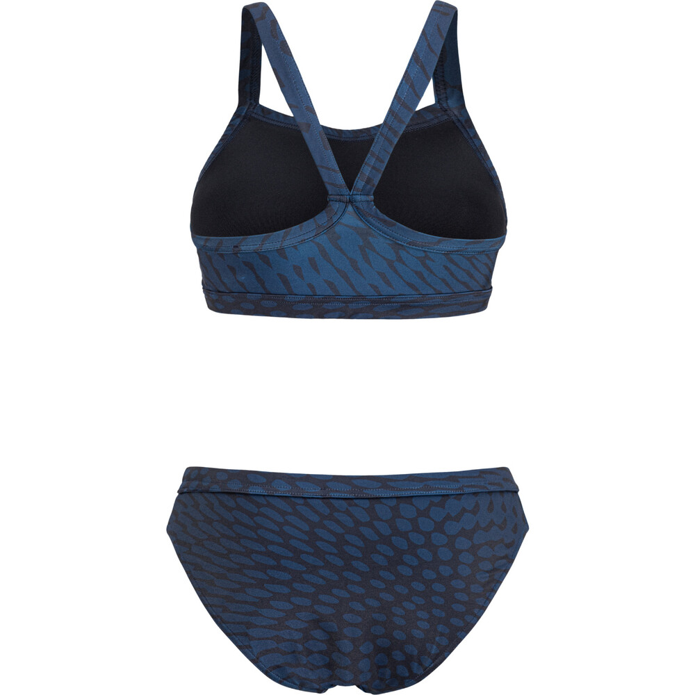 Orca Womens Core Bikini Deep Blue Print