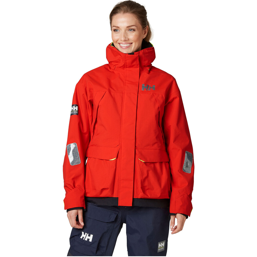 Helly Hansen Womens Pier Coastal Sailing Jacket Alert Red