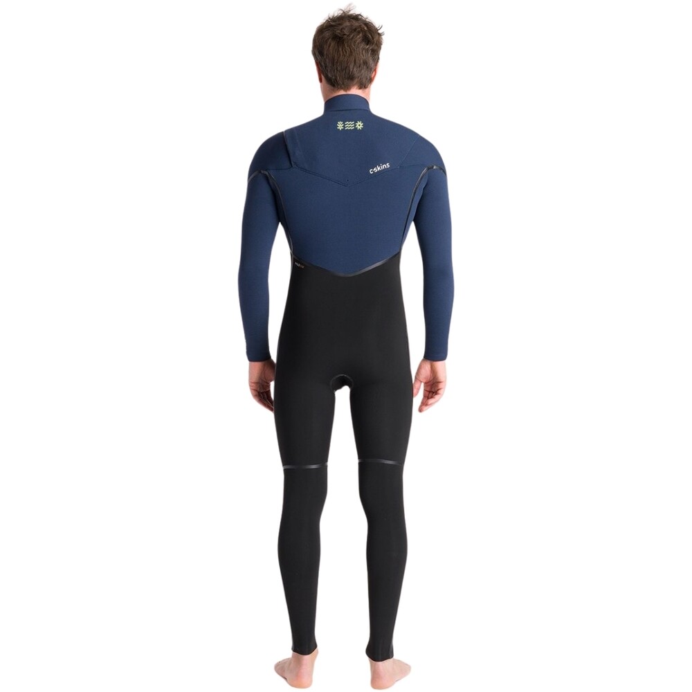 CSkins Mens NuWave Wired 5/4mm Chest Zip Wetsuit