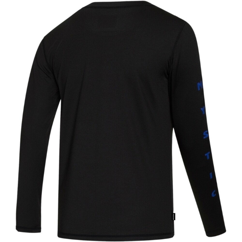 Mystic Womens Solstice Long Sleeve Rash Vest Black