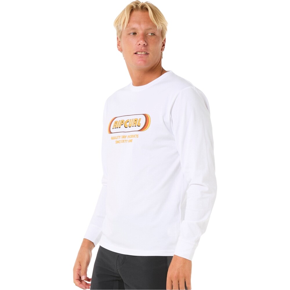 Rip Curl Mens Icons Of Surf Long Sleeve Rash Tee