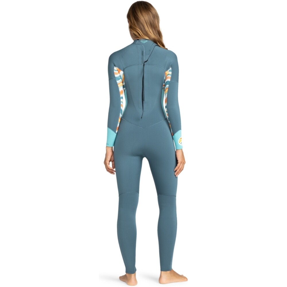 Roxy Womens Swell Series 4/3mm Back Zip Wetsuit Starglazer