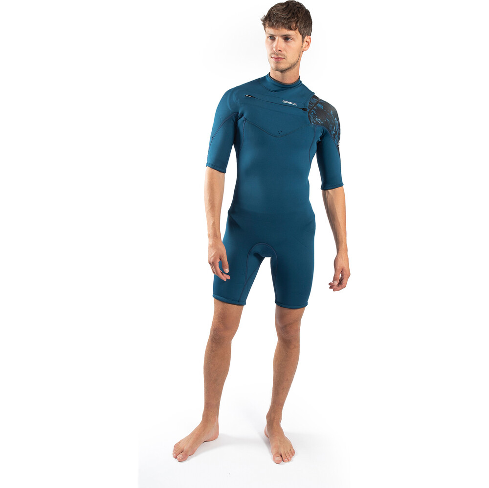 GUL Mens Response Echo 3/2mm Shorty Wetsuit