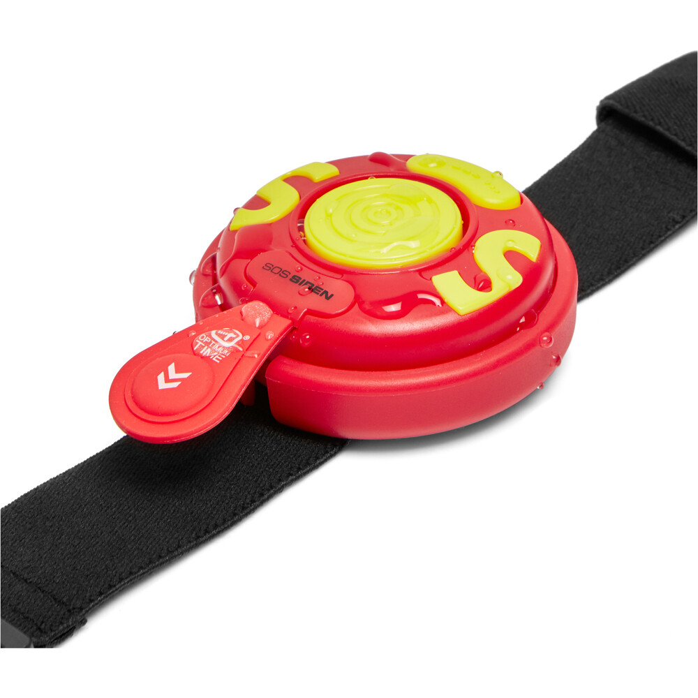 Optimum Time SOS Safety Siren Red/Lime