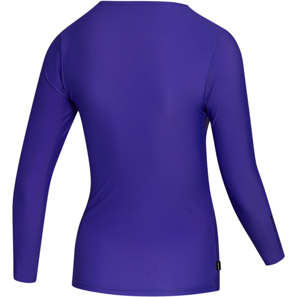 Mystic Womens Star Long Sleeve Rash Vest Purple