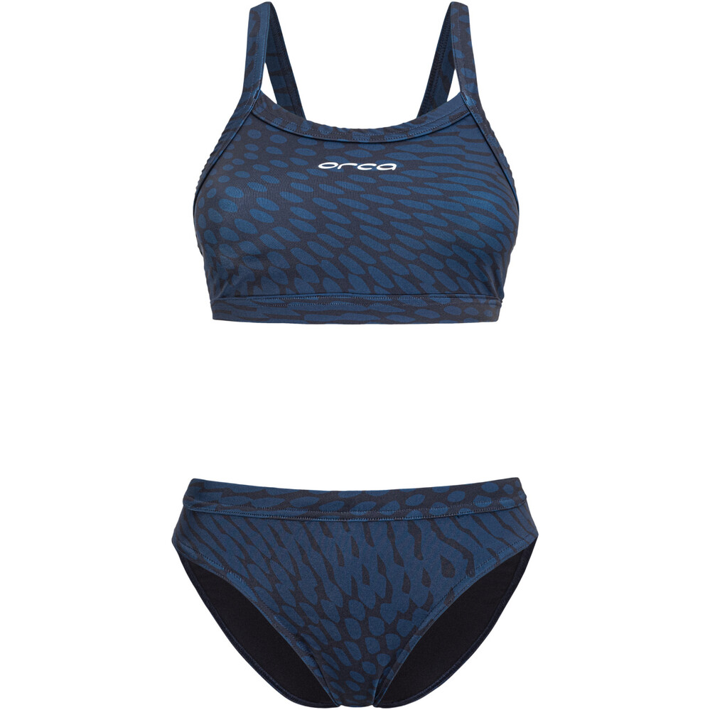 Orca Womens Core Bikini Deep Blue Print