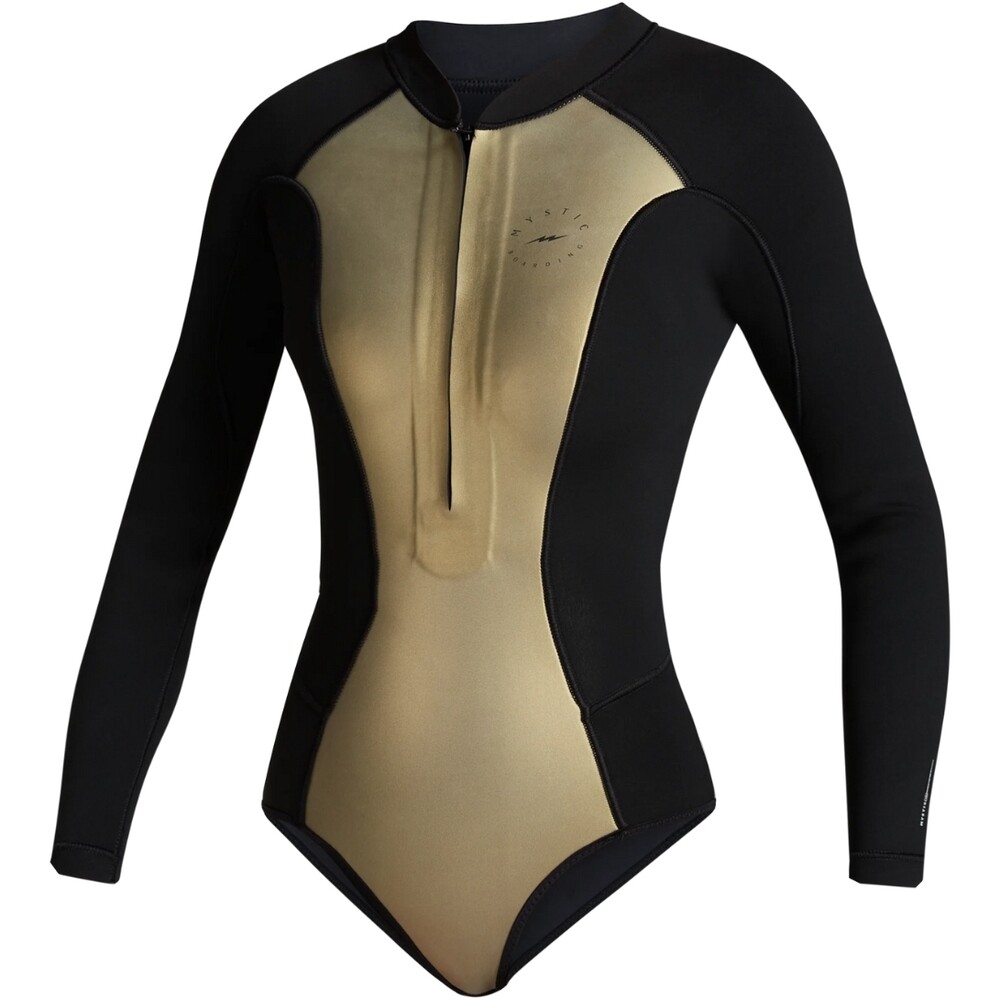 Mystic Womens Sway 2mm Long Sleeve Front Zip Super Shorty