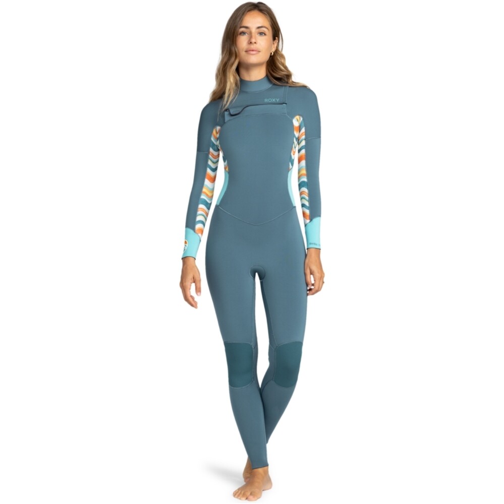 Roxy Womens Swell Series 3/2mm Chest Zip Wetsuit Starglazer