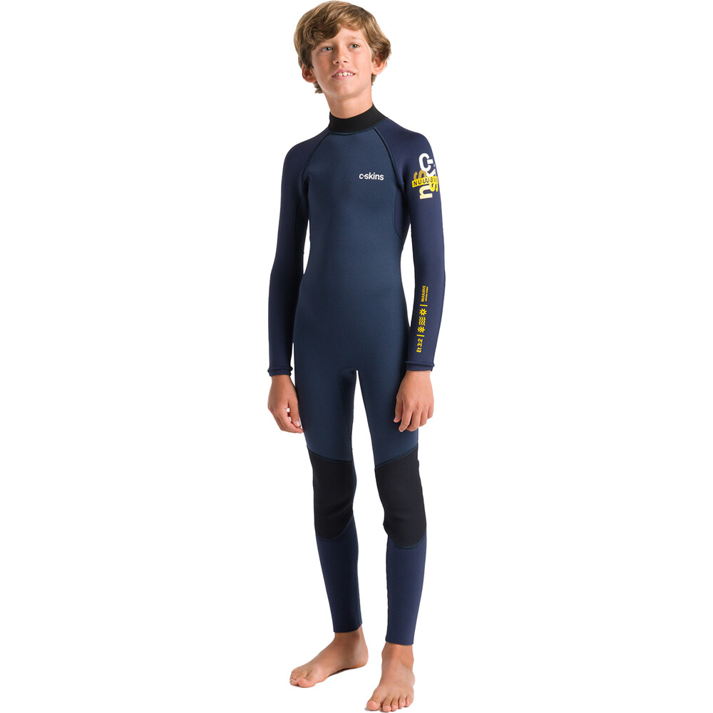 CSkins Junior NuWave Element 3/2mm Back Zip Wetsuit
