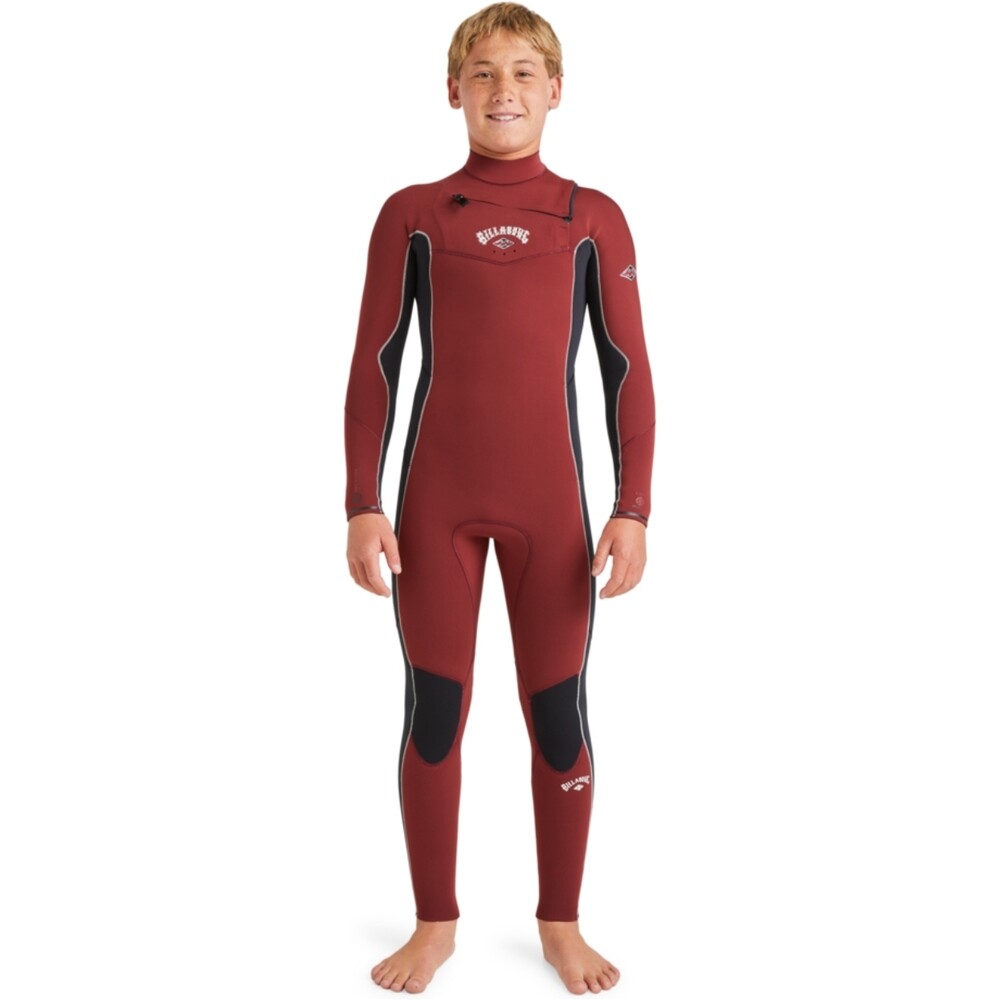 Billabong Junior Absolute Natural 4/3mm Chest Zip Wetsuit