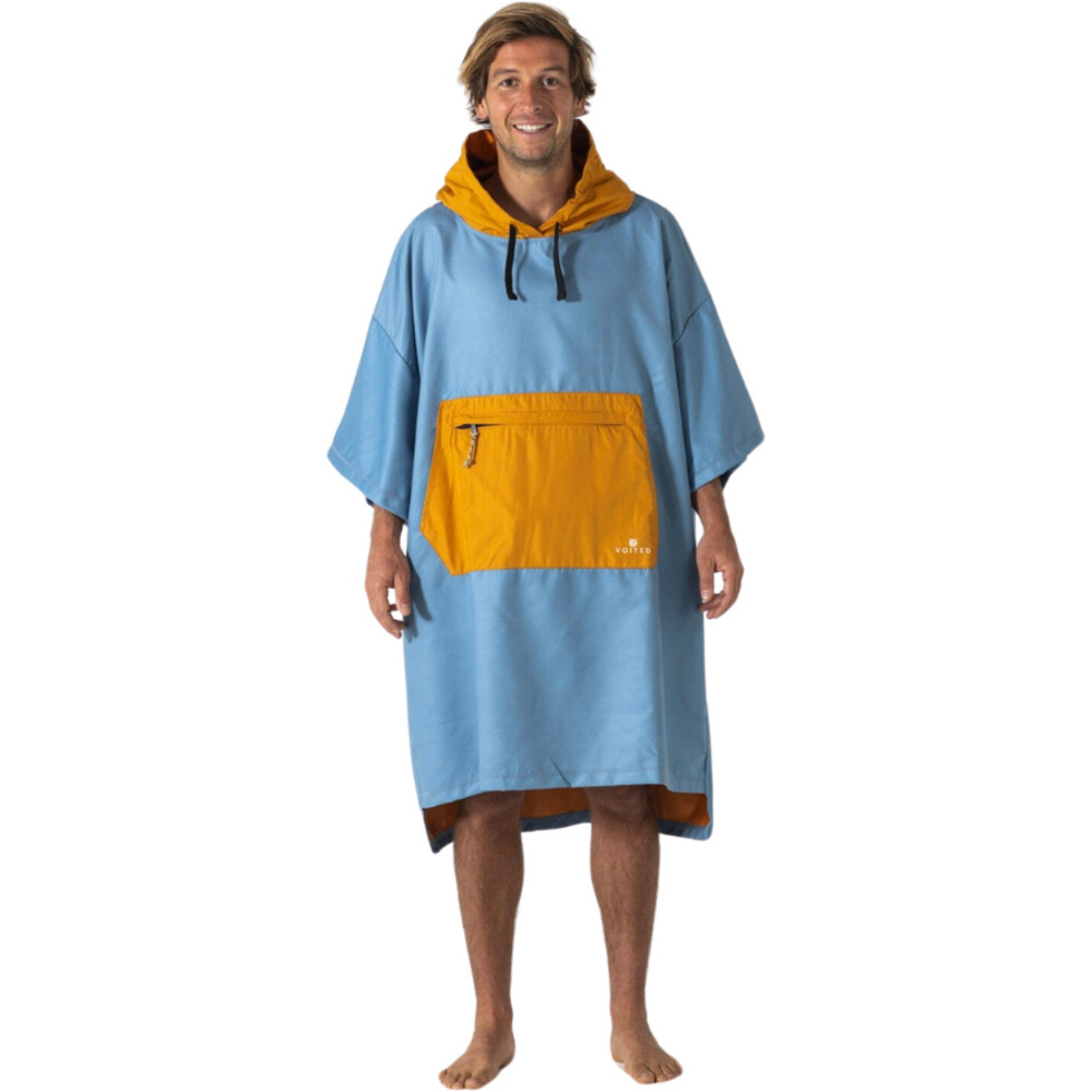 Voited Microfiber Poncho Mountain Spring/Sundial