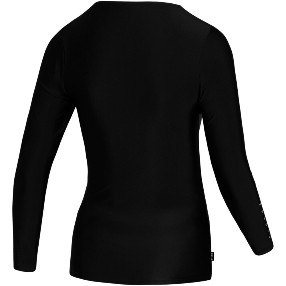 Mystic Womens Star Long Sleeve Rash Vest Black