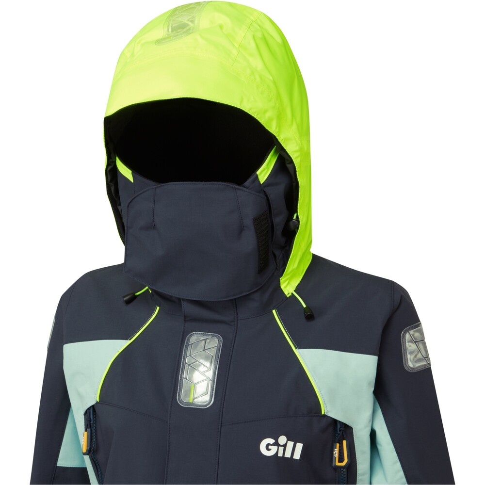 Gill Womens OS2 Offshore Jacket Navy/Eggshell