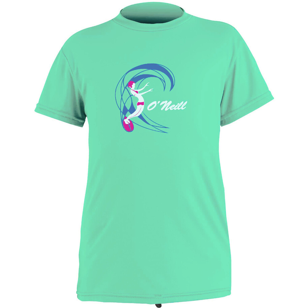 ONeill Toddler O'Zone Short Sleeve Sun Shirt Light Aqua