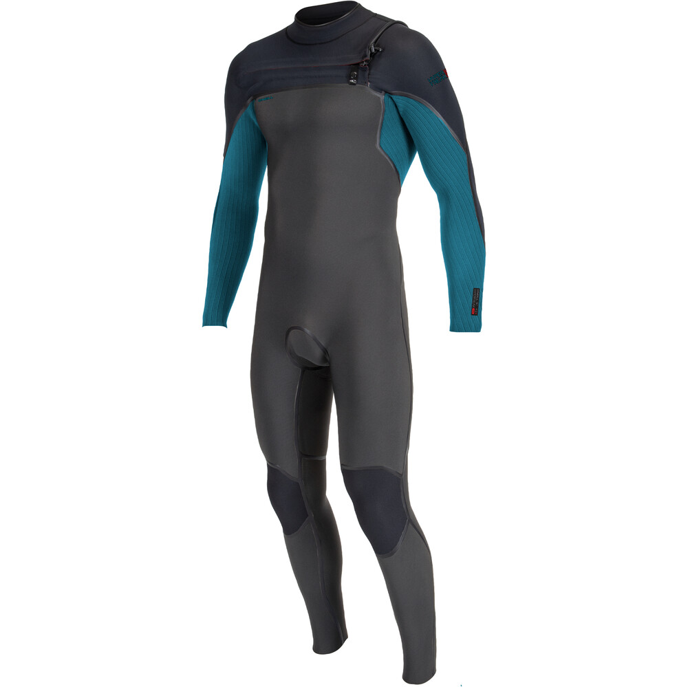 ONeill Youth Hyperfreak Fire 4/3mm Chest Zip Wetsuit