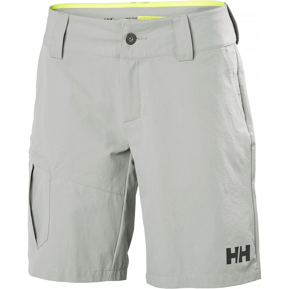 Helly Hansen Womens QD Cargo Shorts Grey Fog
