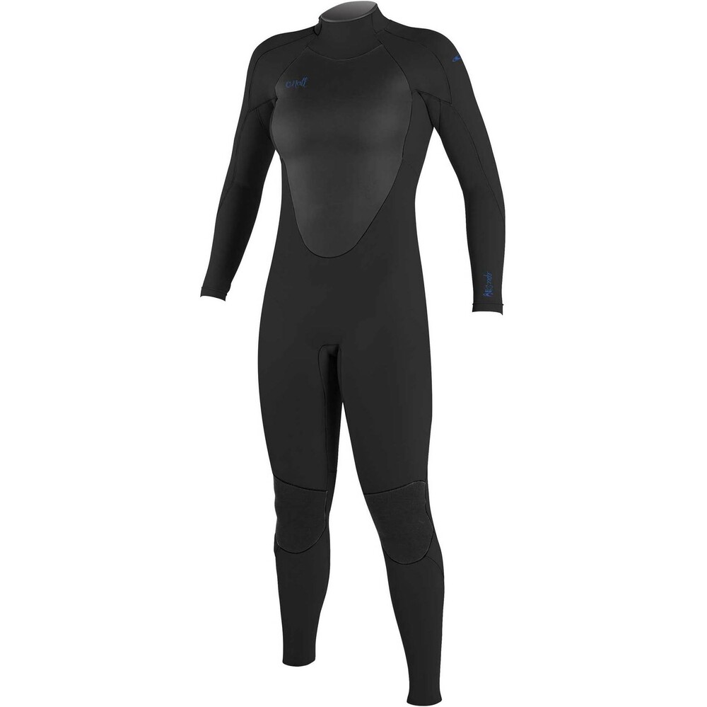 ONeill Womens Epic 3/2mm GBS Back Zip Wetsuit Black