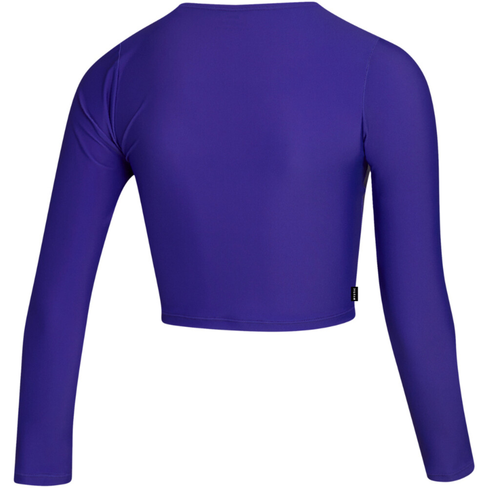 Mystic Womens Sunn Long Sleeve Crop Rash Vest