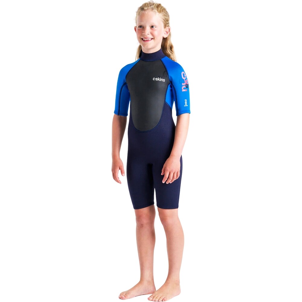 CSkins Junior Element 3/2mm Back Zip Shorty Wetsuit
