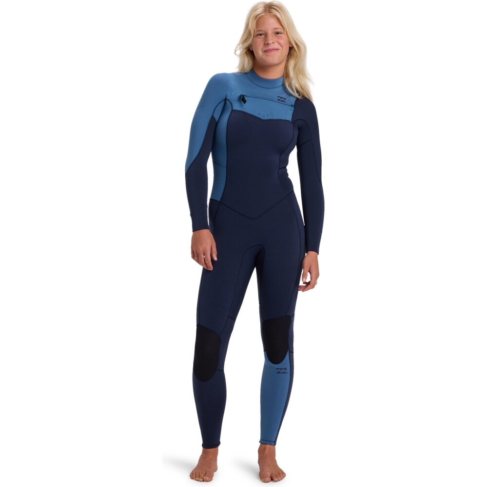 Billabong Womens Synergy Natural 5/4mm Chest Zip Wetsuit