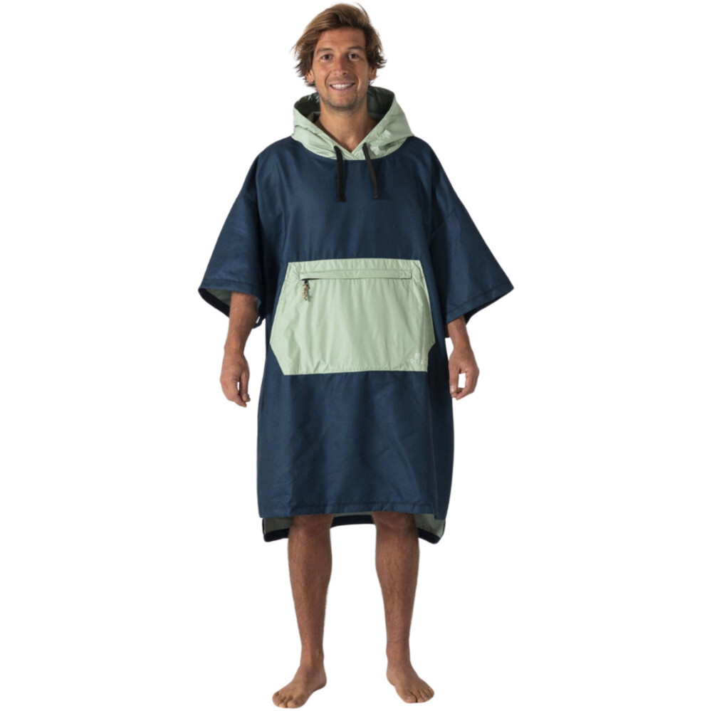 Voited Microfiber Poncho