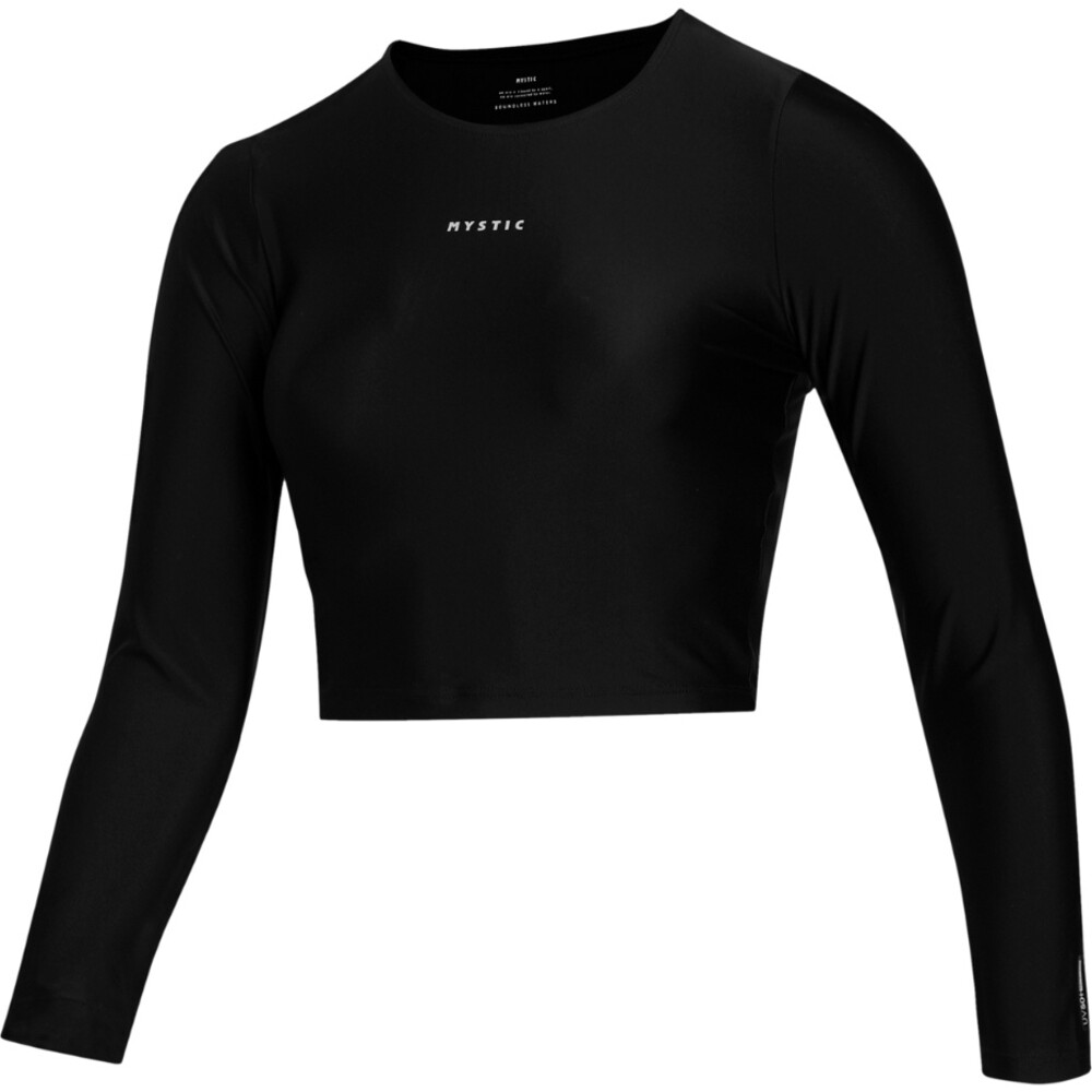 Mystic Womens Sunn Long Sleeve Crop Rash Vest