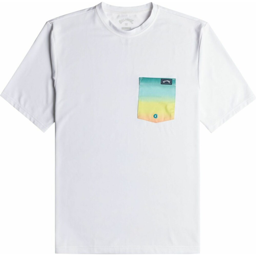 Billabong Mens Team Pocket UV50 Short Sleeve Surf T-Shirt