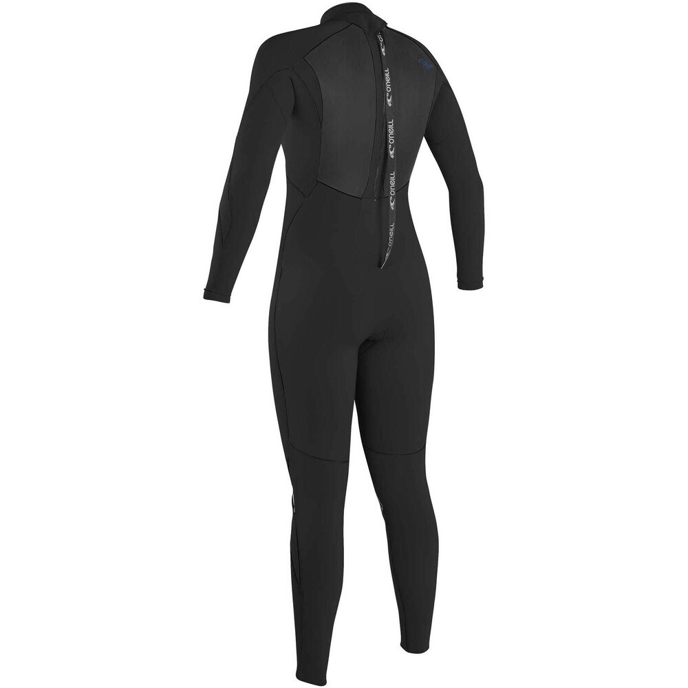 ONeill Womens Epic 3/2mm GBS Back Zip Wetsuit Black