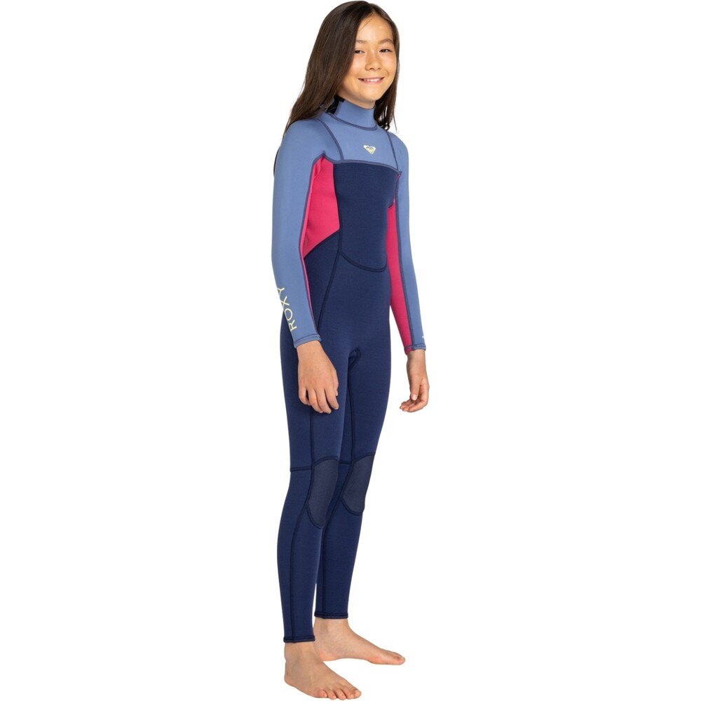 Roxy Junior Prologue 4/3mm Back Zip Wetsuit Dark Denim