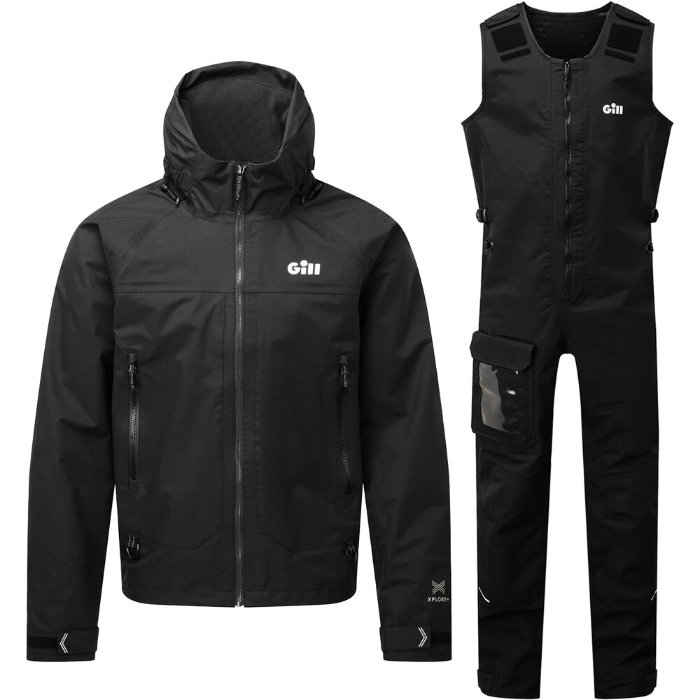 Gill Verso Inshore Racing Jacket & Trouser Combi Set Black