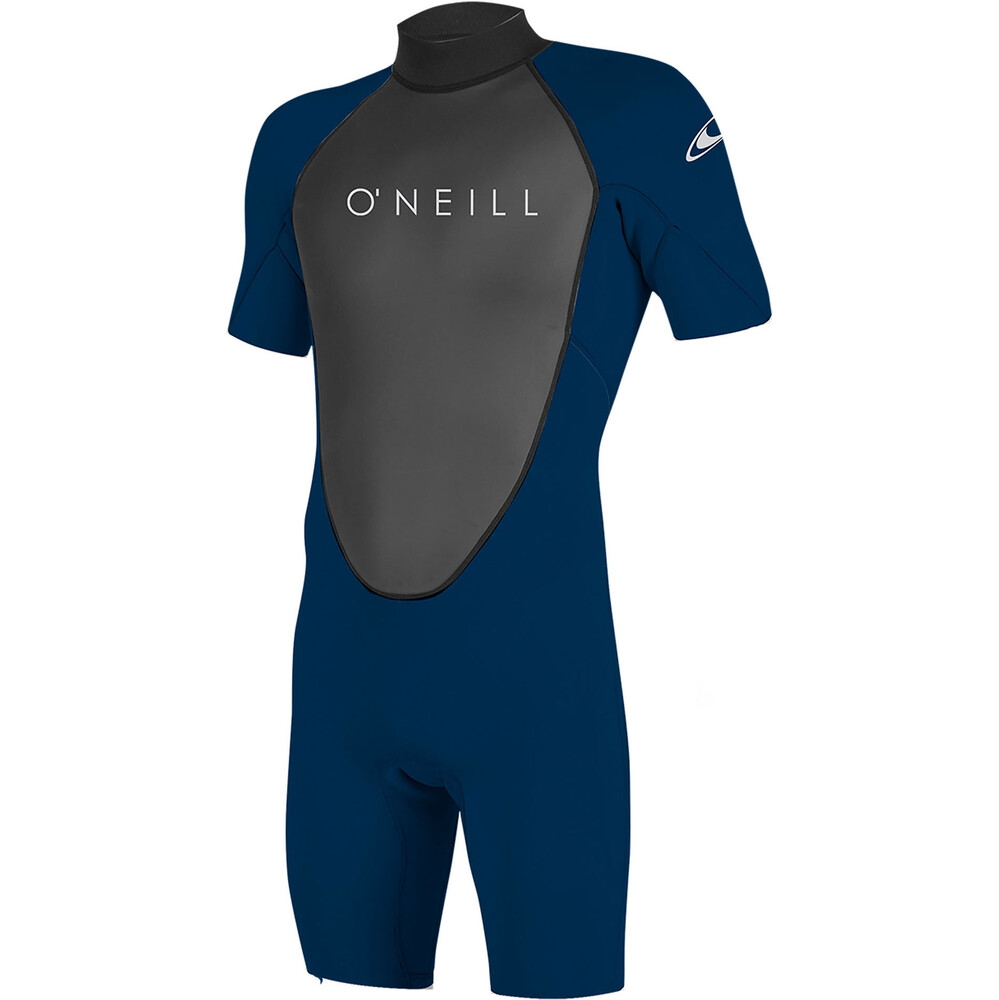 ONeill Mens Reactor II 2mm Back Zip Shorty Wetsuit Abyss