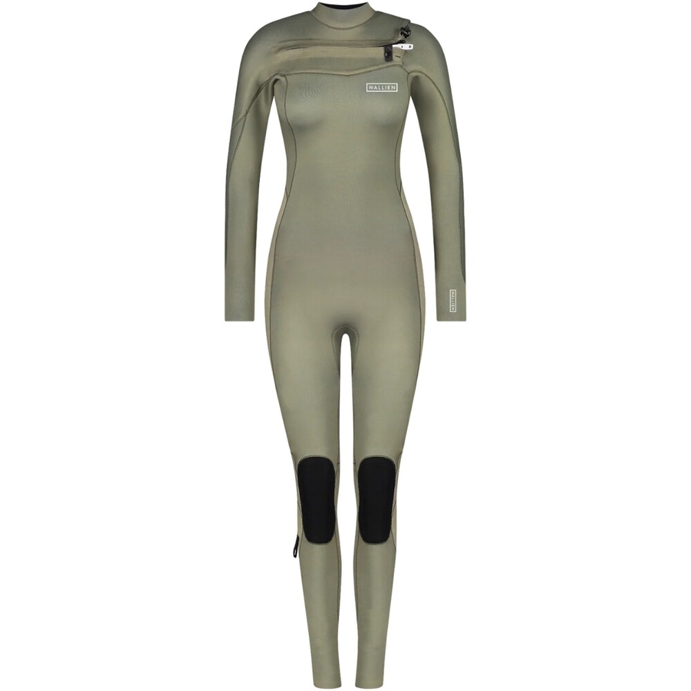 Wallien Womens Nikki van Dijk 4/3mm Chest Zip Wetsuit