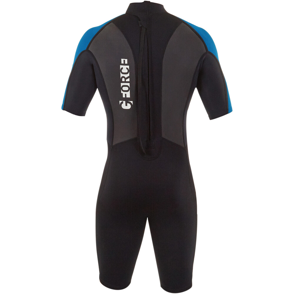 GUL Junior G-Force 3mm Back Zip Shorty Wetsuit