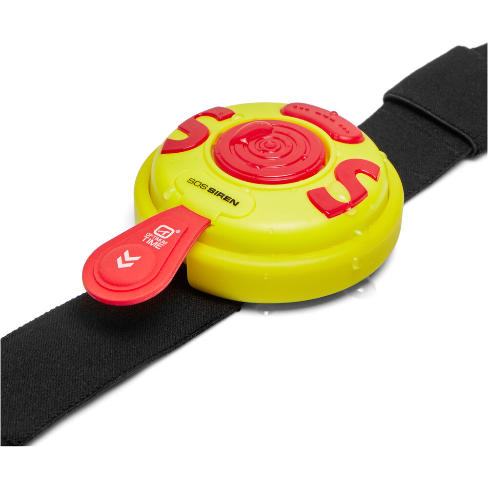 Optimum Time SOS Safety Siren Red/Lime