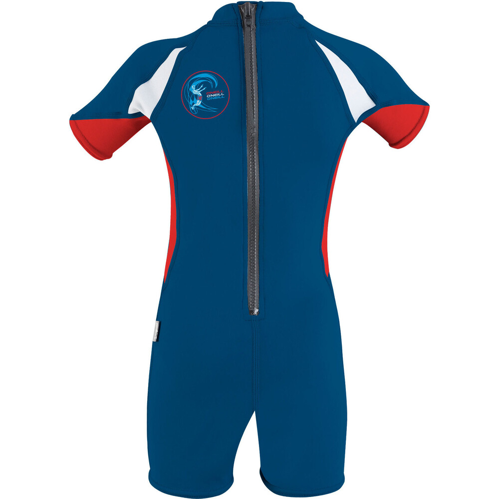 ONeill Toddler O'Zone Sun Suit Red/White/Deepsea