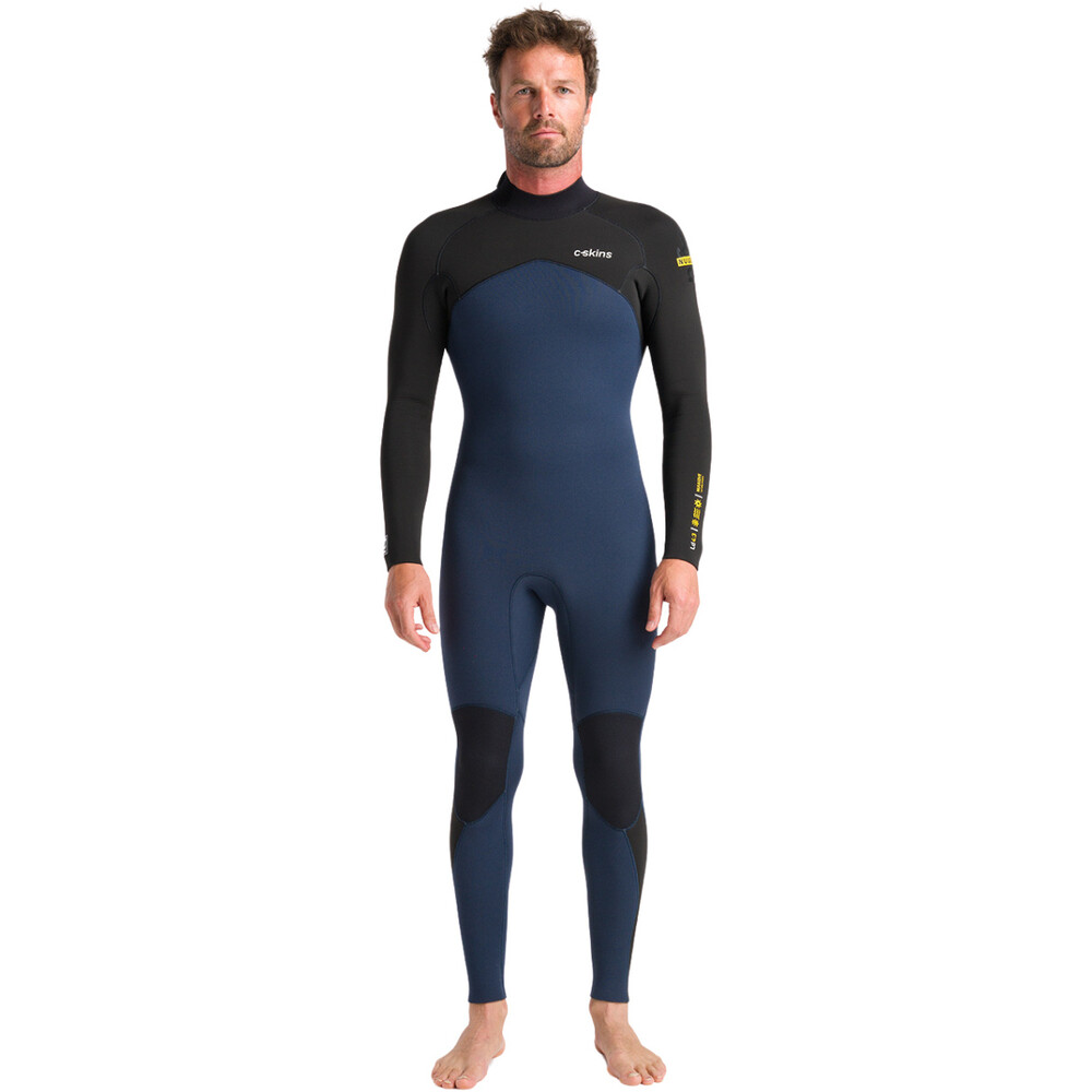 CSkins Mens NuWave Legend 4/3mm Back Zip Wetsuit
