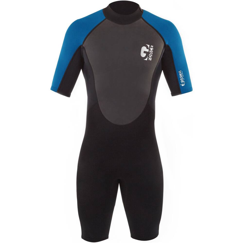 GUL Junior G-Force 3mm Back Zip Shorty Wetsuit
