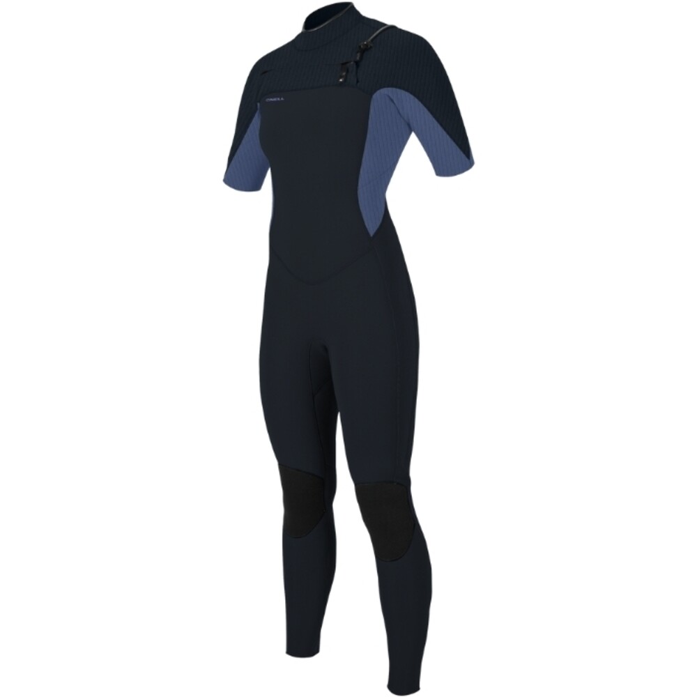 ONeill Womens Hyperfreak 2mm Chest Zip Short Sleeve Wetsuit