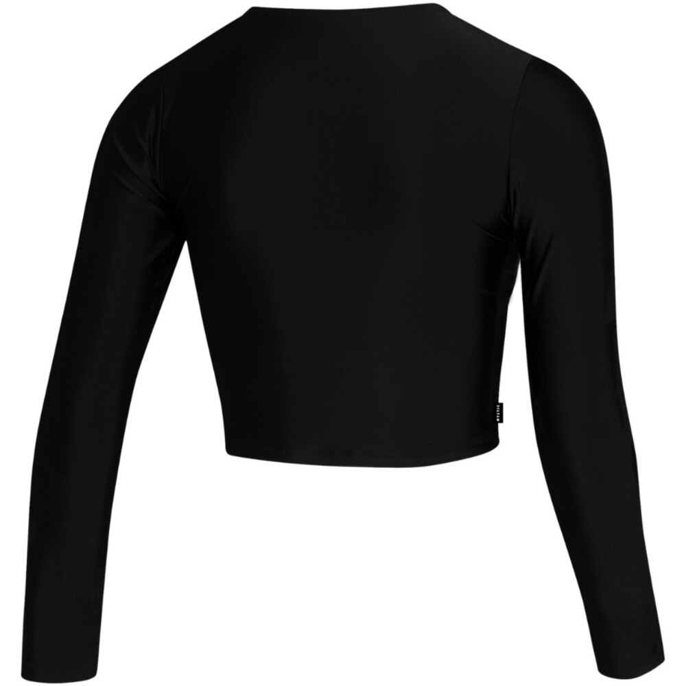 Mystic Womens Sunn Long Sleeve Crop Rash Vest